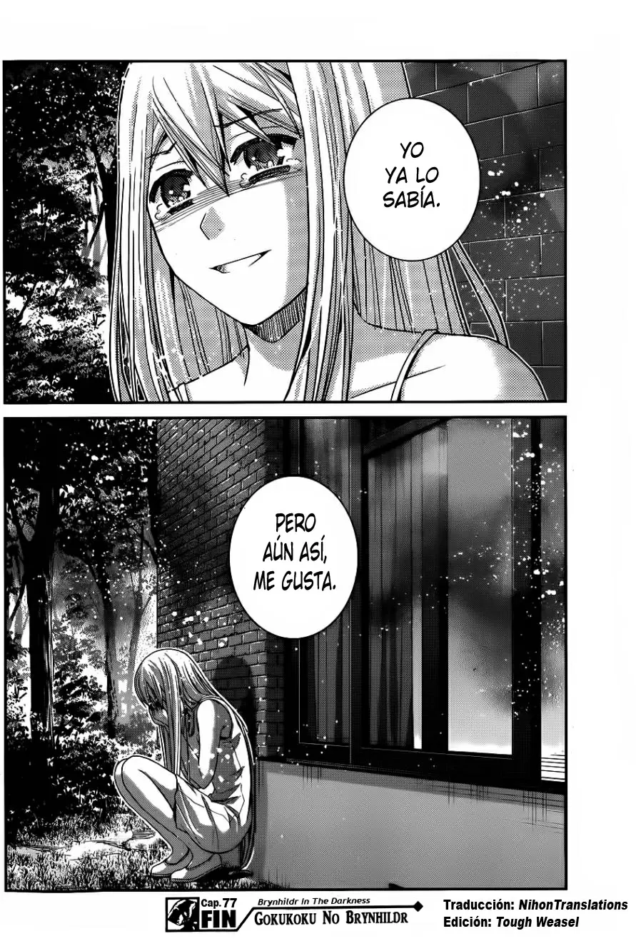 Gokukoku no Brynhildr capítulo 77, página 18