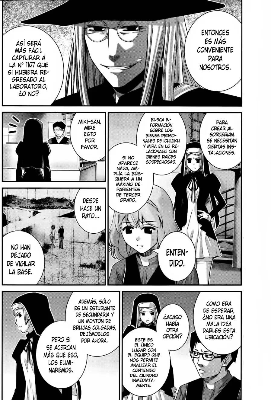 Gokukoku no Brynhildr capítulo 78, página 16