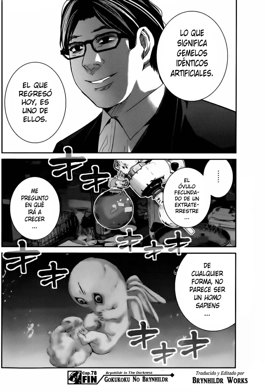 Gokukoku no Brynhildr capítulo 78, página 18