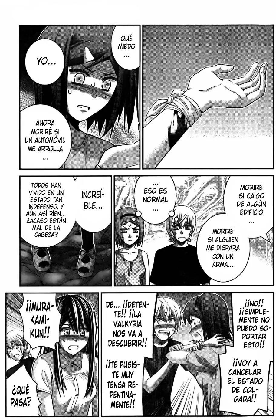 Gokukoku no Brynhildr capítulo 79, página 7