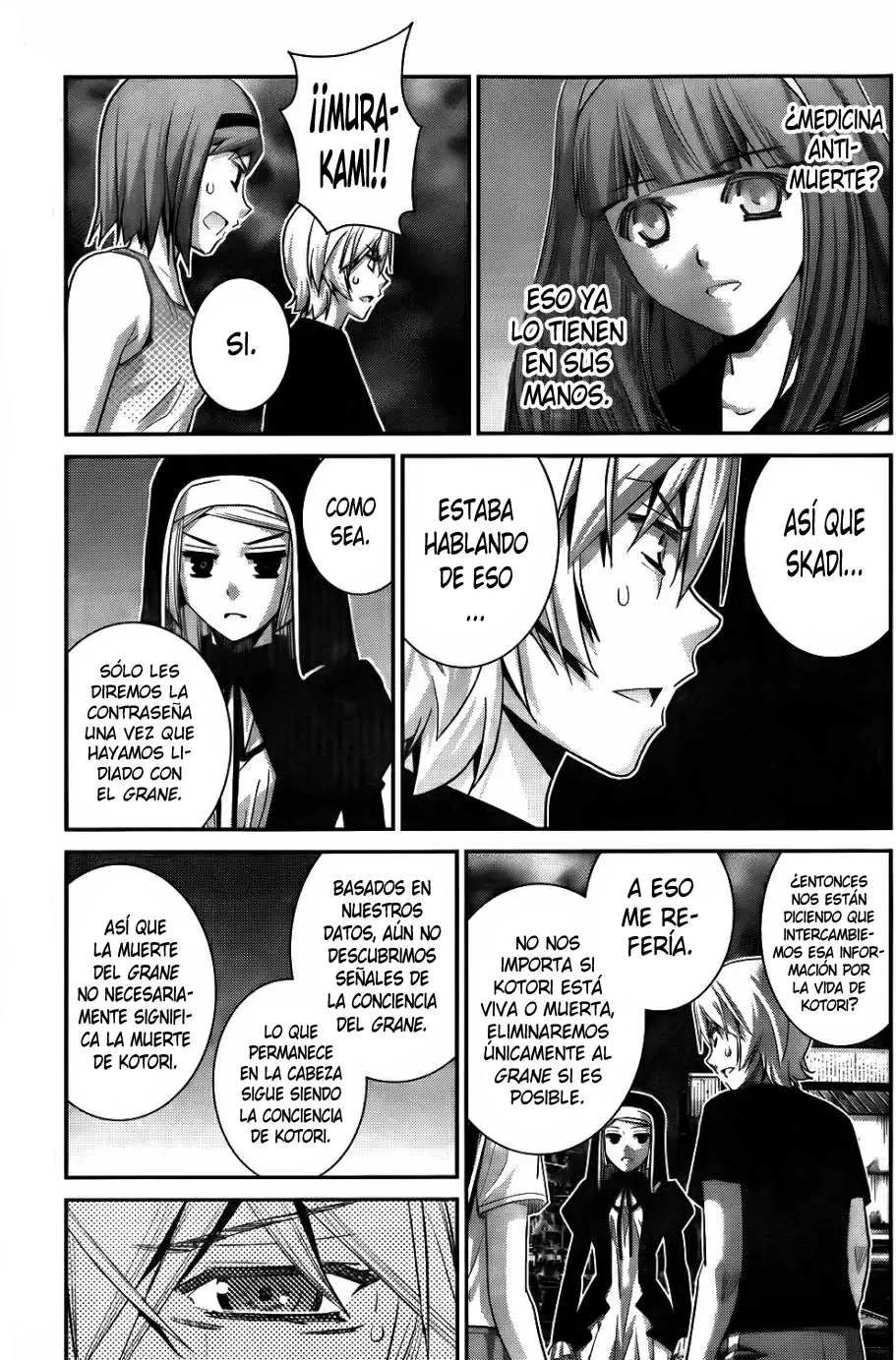 Gokukoku no Brynhildr capítulo 79, página 11