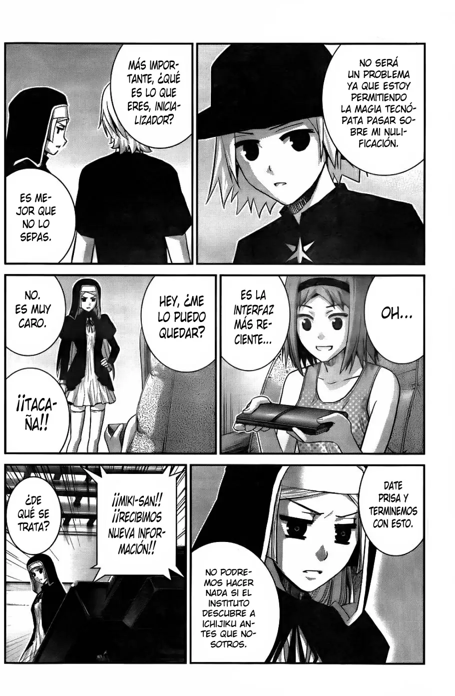 Gokukoku no Brynhildr capítulo 79, página 14