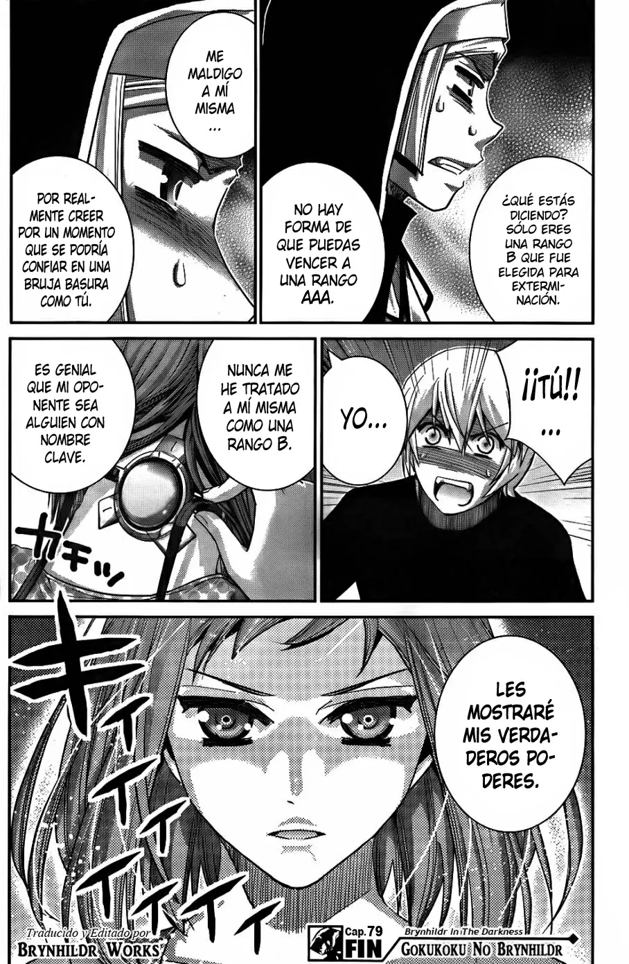 Gokukoku no Brynhildr capítulo 79, página 19
