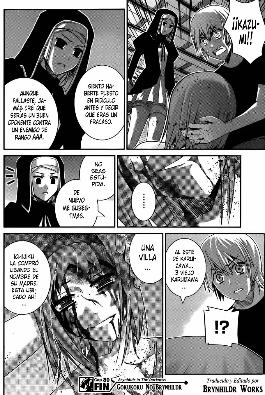 Gokukoku no Brynhildr capítulo 80, página 19