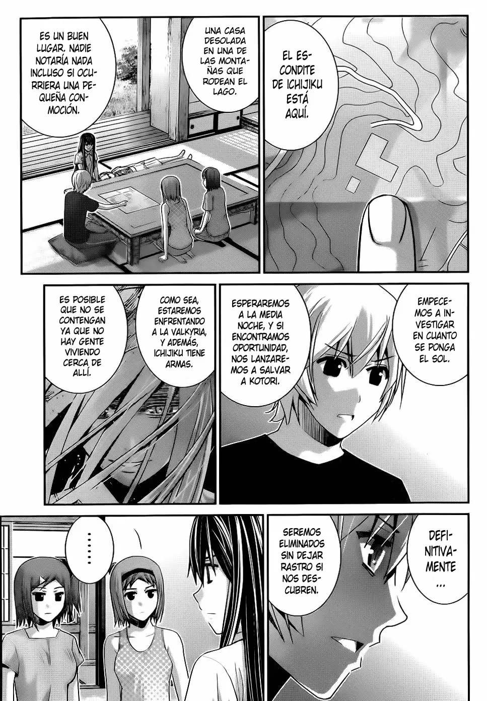 Gokukoku no Brynhildr capítulo 81, página 7