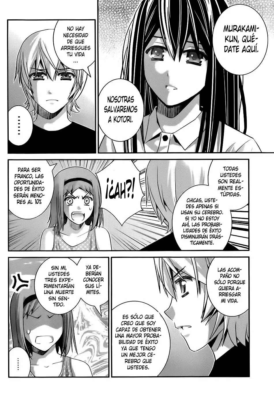 Gokukoku no Brynhildr capítulo 81, página 8