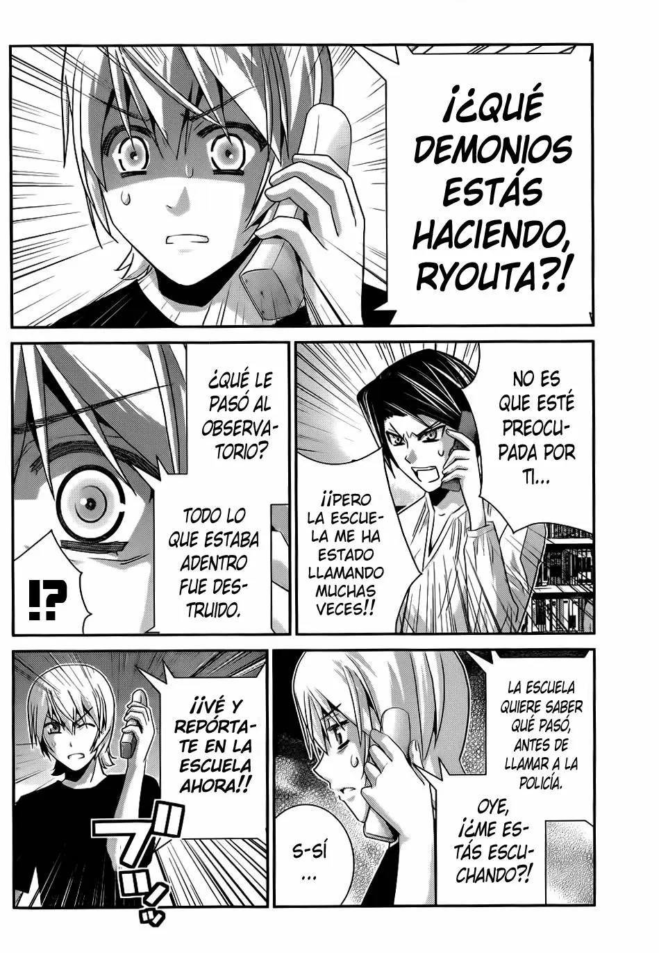 Gokukoku no Brynhildr capítulo 81, página 10