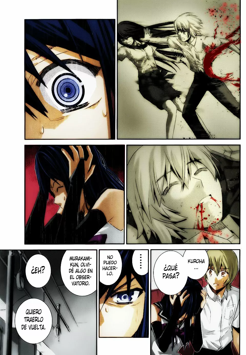 Gokukoku no Brynhildr capítulo 81, página 15