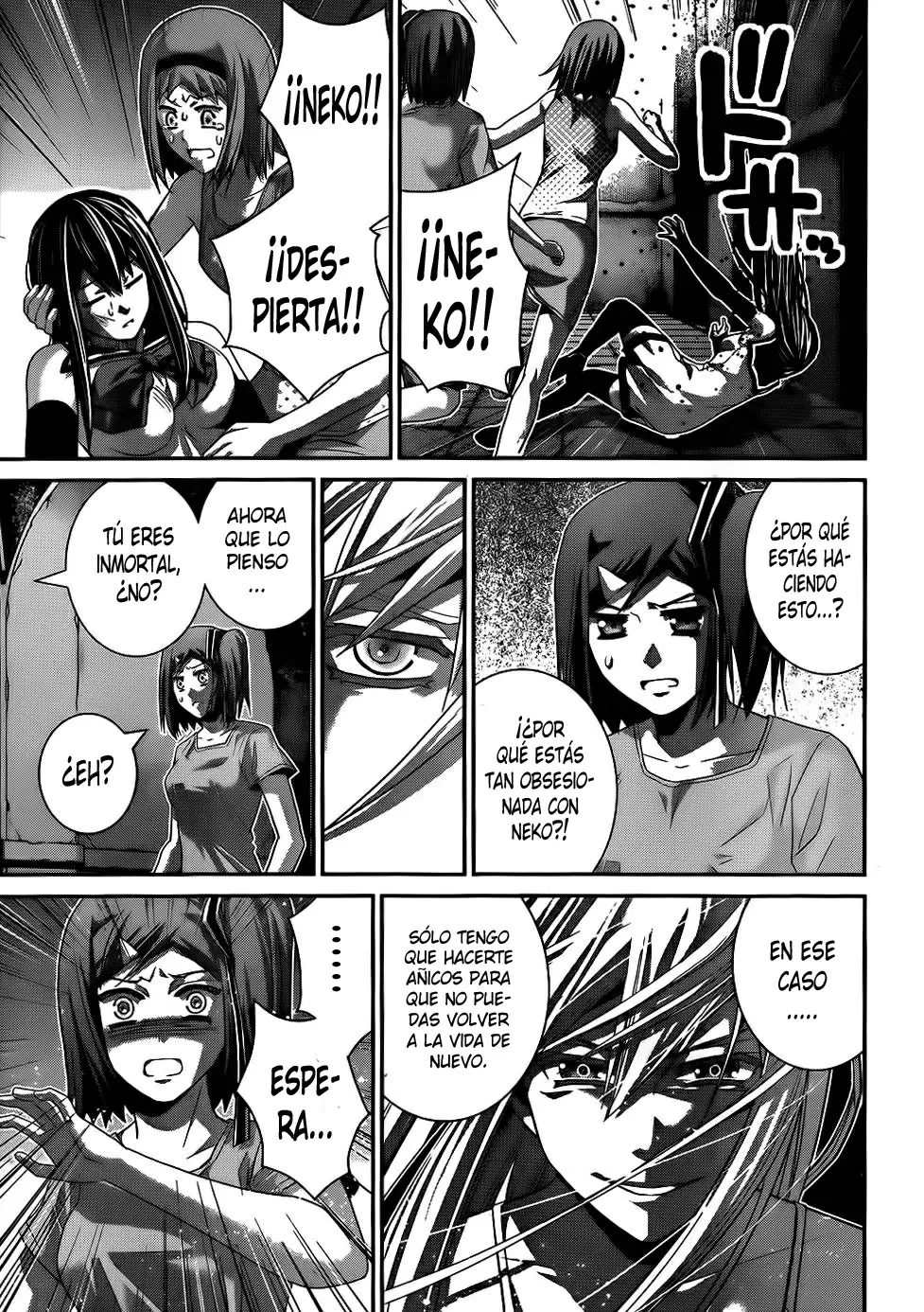 Gokukoku no Brynhildr capítulo 83, página 8