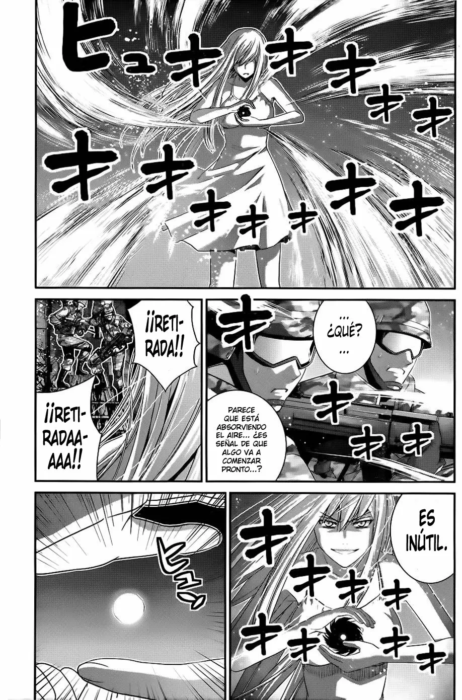 Gokukoku no Brynhildr capítulo 85, página 3