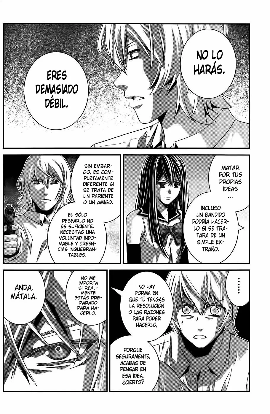 Gokukoku no Brynhildr capítulo 85, página 11