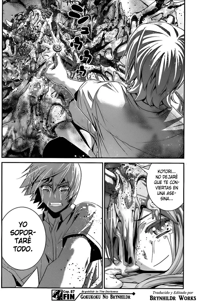 Gokukoku no Brynhildr capítulo 87, página 19