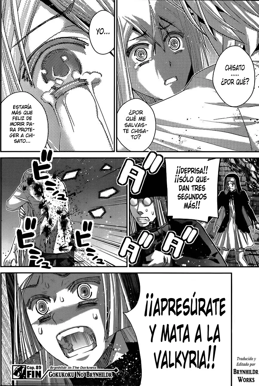 Gokukoku no Brynhildr capítulo 89, página 19