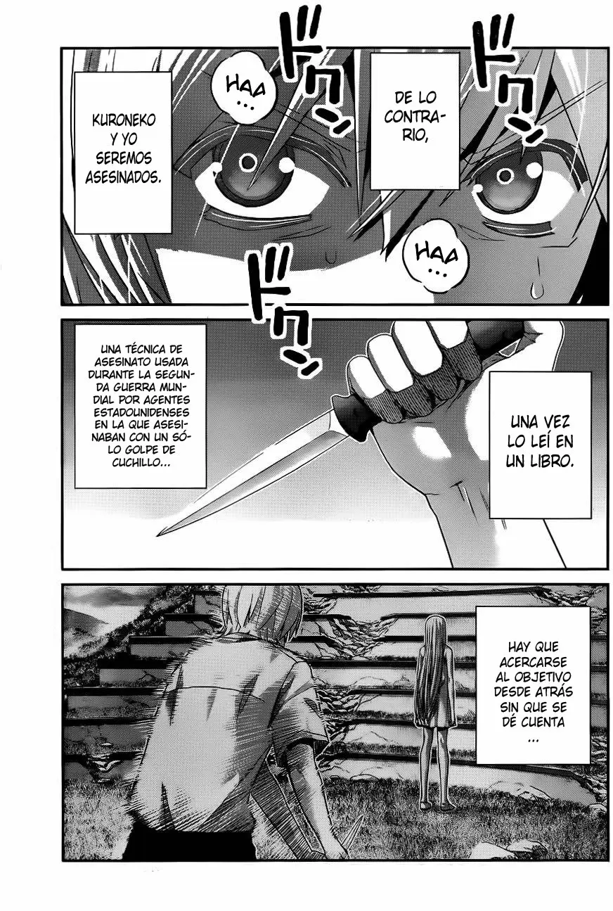 Gokukoku no Brynhildr capítulo 93, página 3
