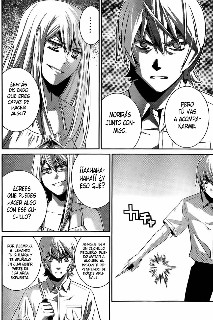Gokukoku no Brynhildr capítulo 93, página 12