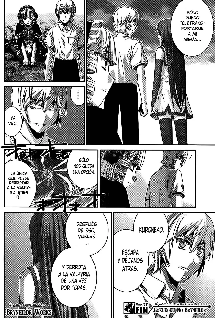 Gokukoku no Brynhildr capítulo 97, página 16