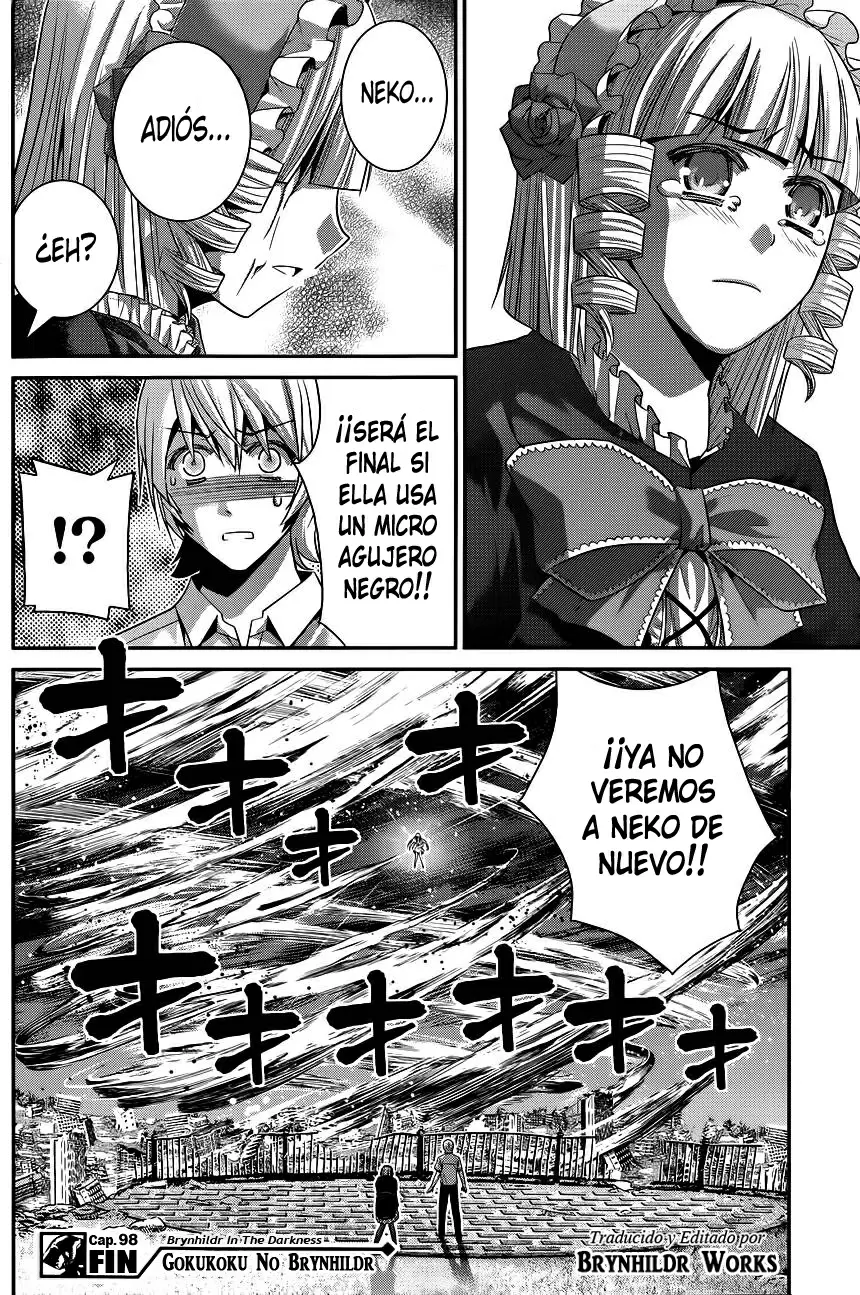 Gokukoku no Brynhildr capítulo 98, página 11