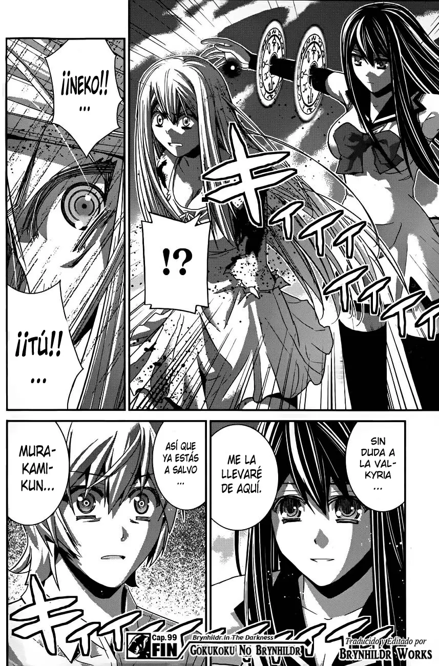 Gokukoku no Brynhildr capítulo 99, página 18