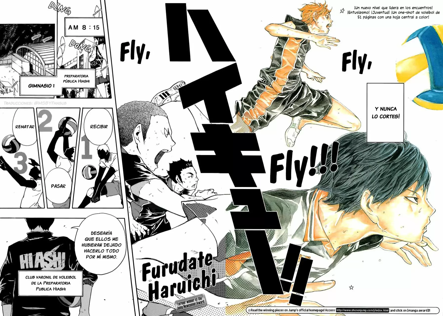 Haikyuu!! capítulo 0.10, página 3