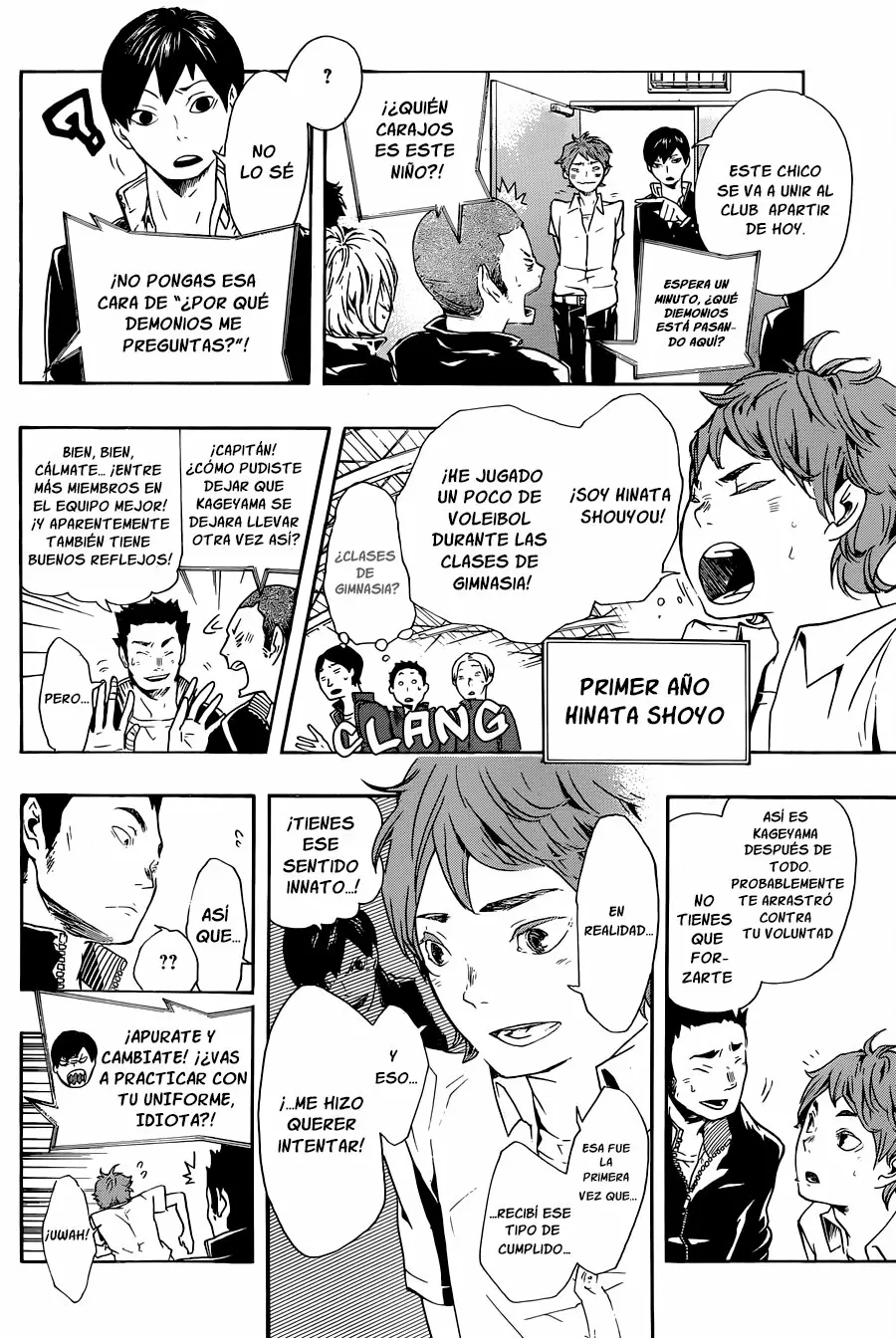 Haikyuu!! capítulo 0.10, página 10