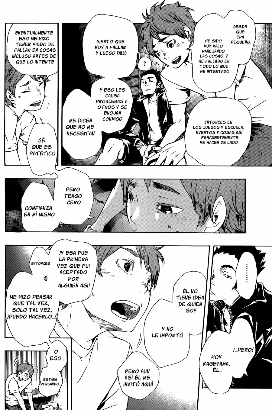 Haikyuu!! capítulo 0.10, página 14