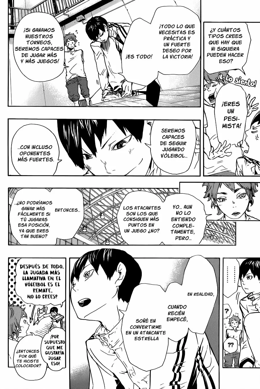 Haikyuu!! capítulo 0.10, página 18