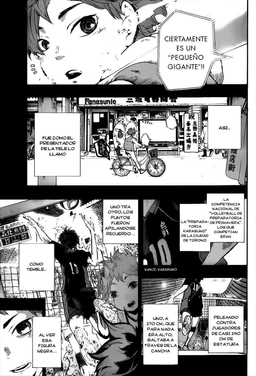 Haikyuu!! capítulo 1, página 4