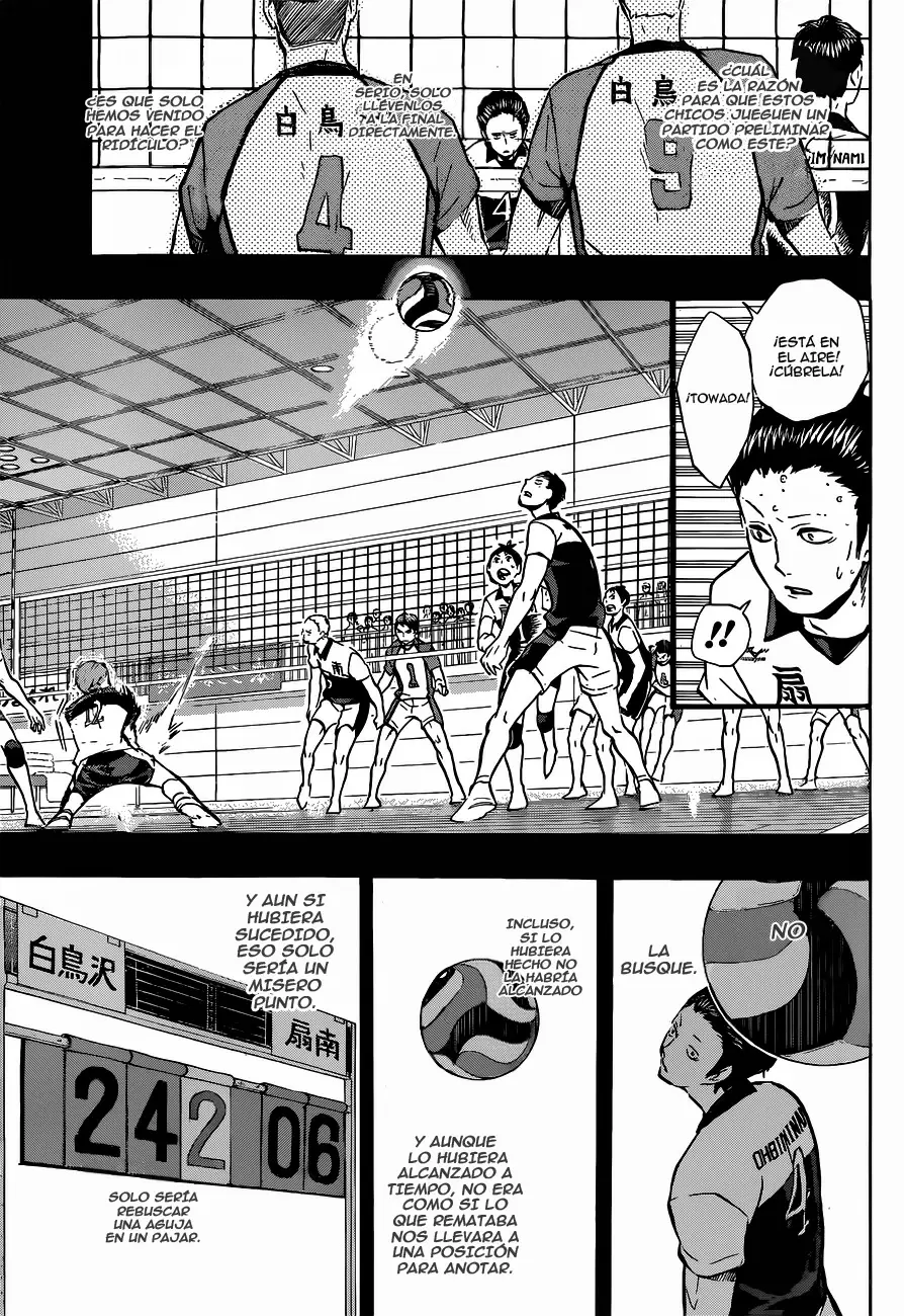 Haikyuu!! capítulo 100, página 9