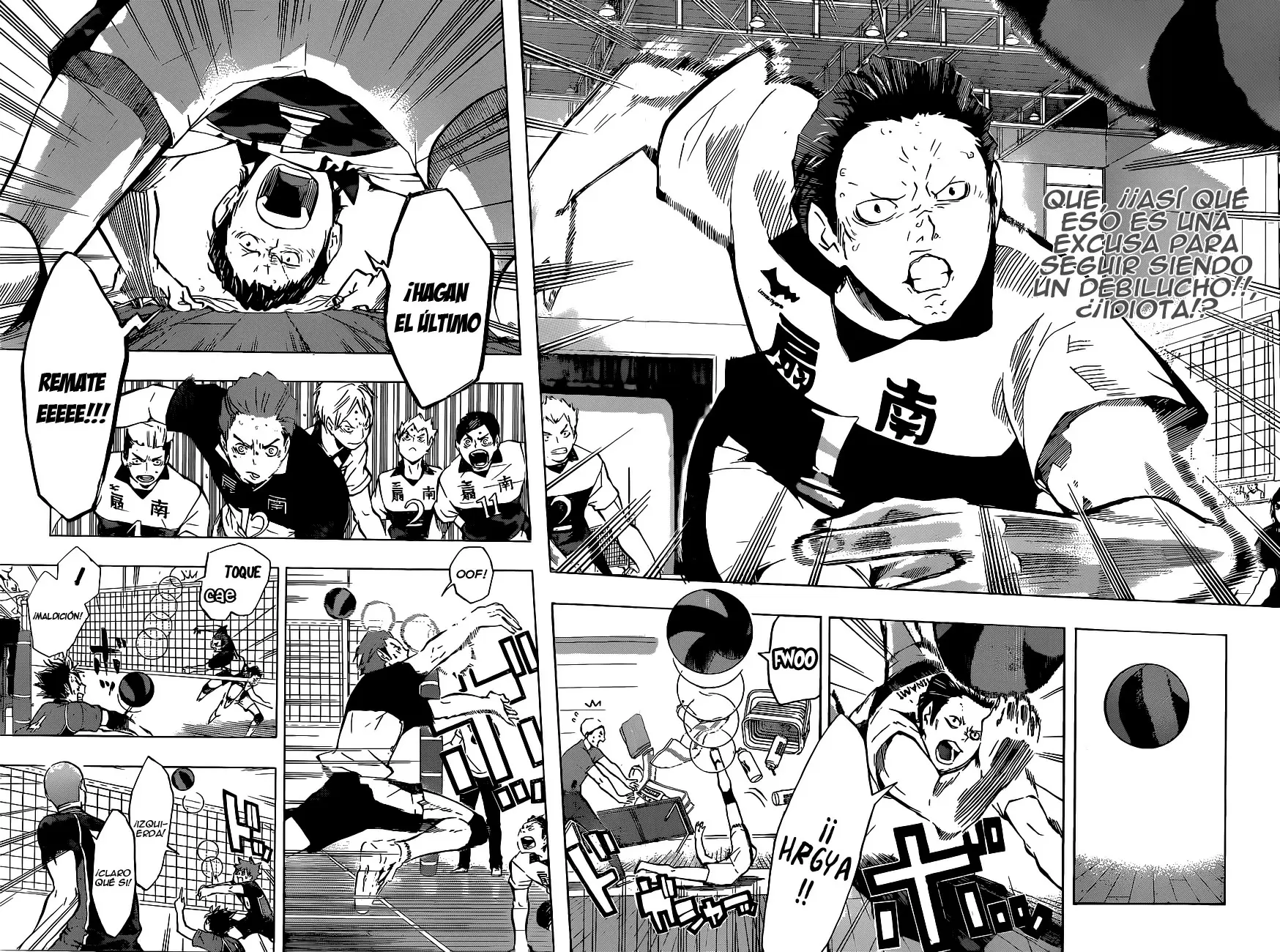 Haikyuu!! capítulo 101, página 8