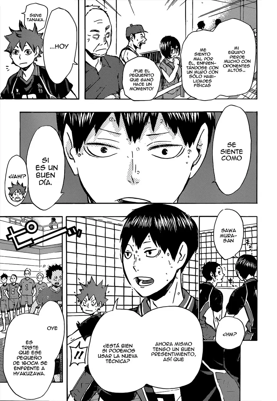 Haikyuu!! capítulo 103, página 17