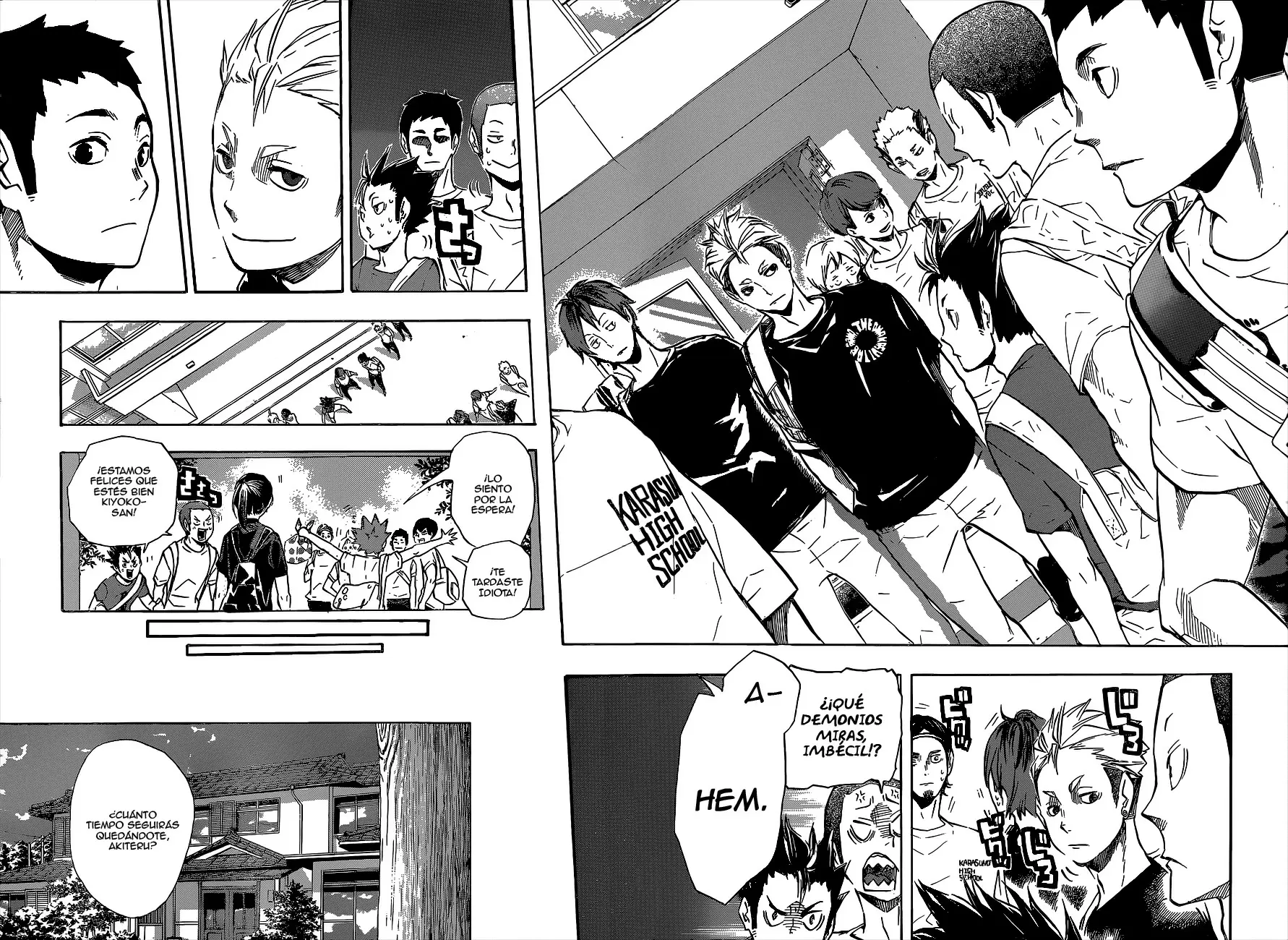 Haikyuu!! capítulo 105, página 13