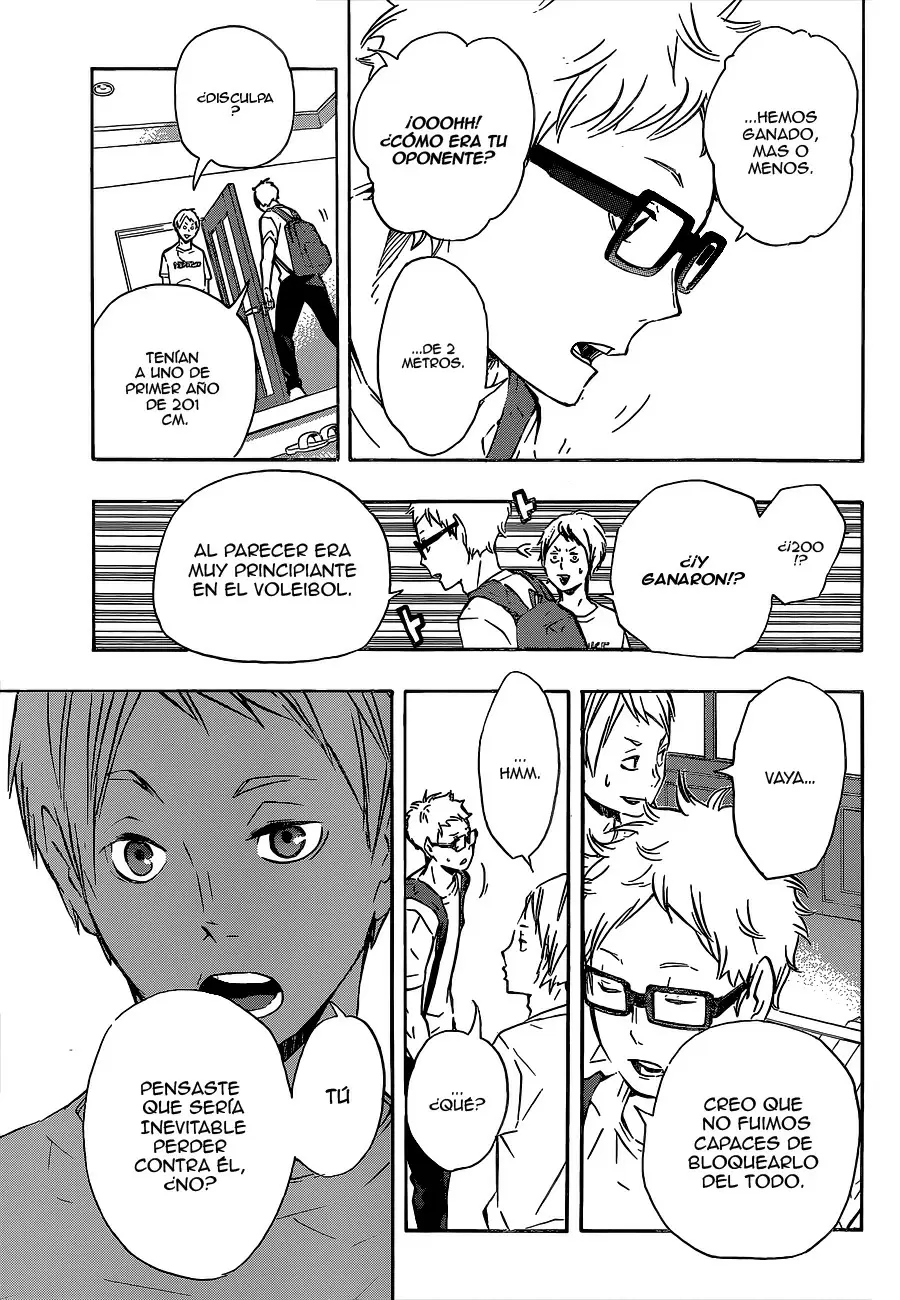 Haikyuu!! capítulo 105, página 15