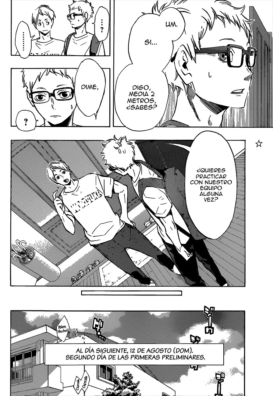Haikyuu!! capítulo 105, página 16