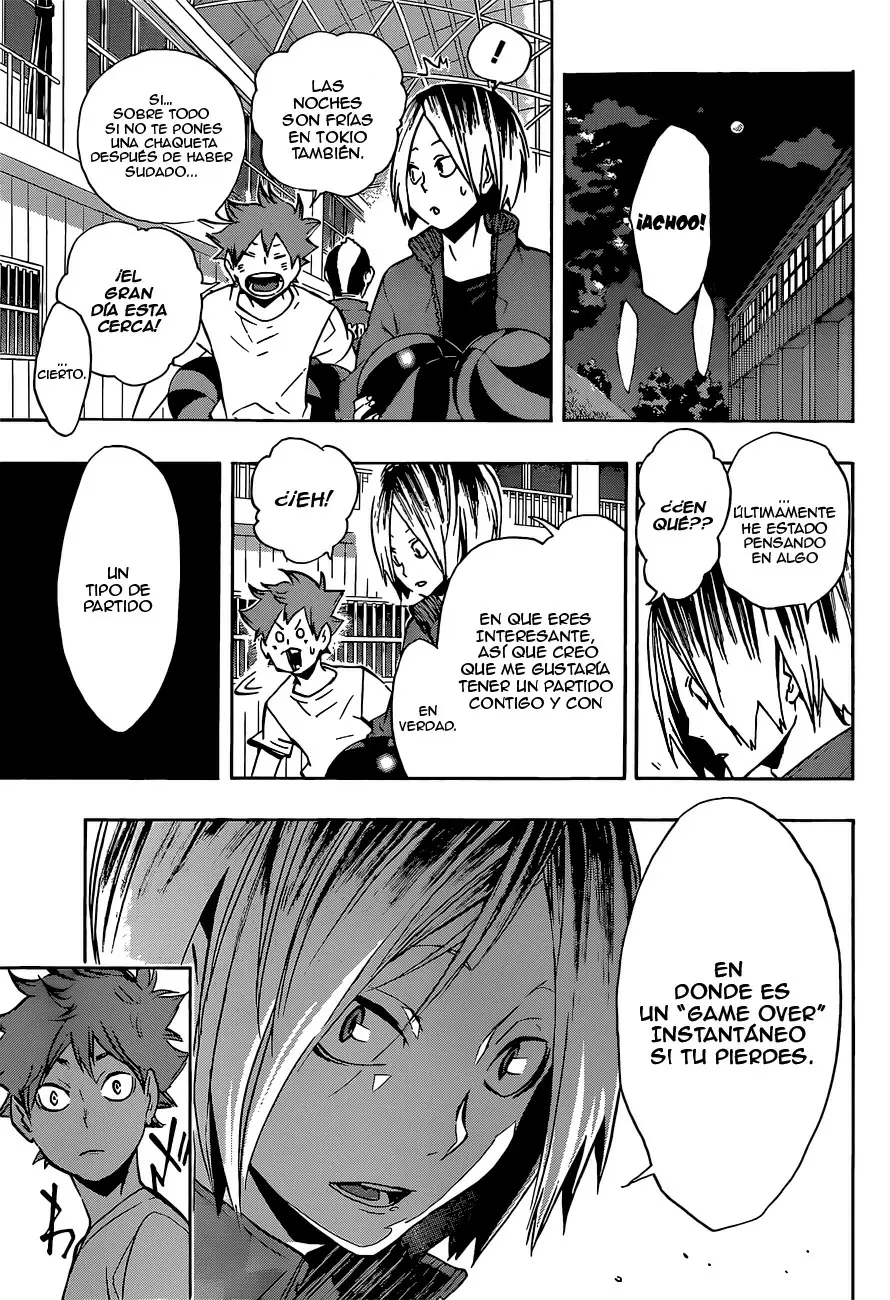Haikyuu!! capítulo 107, página 15