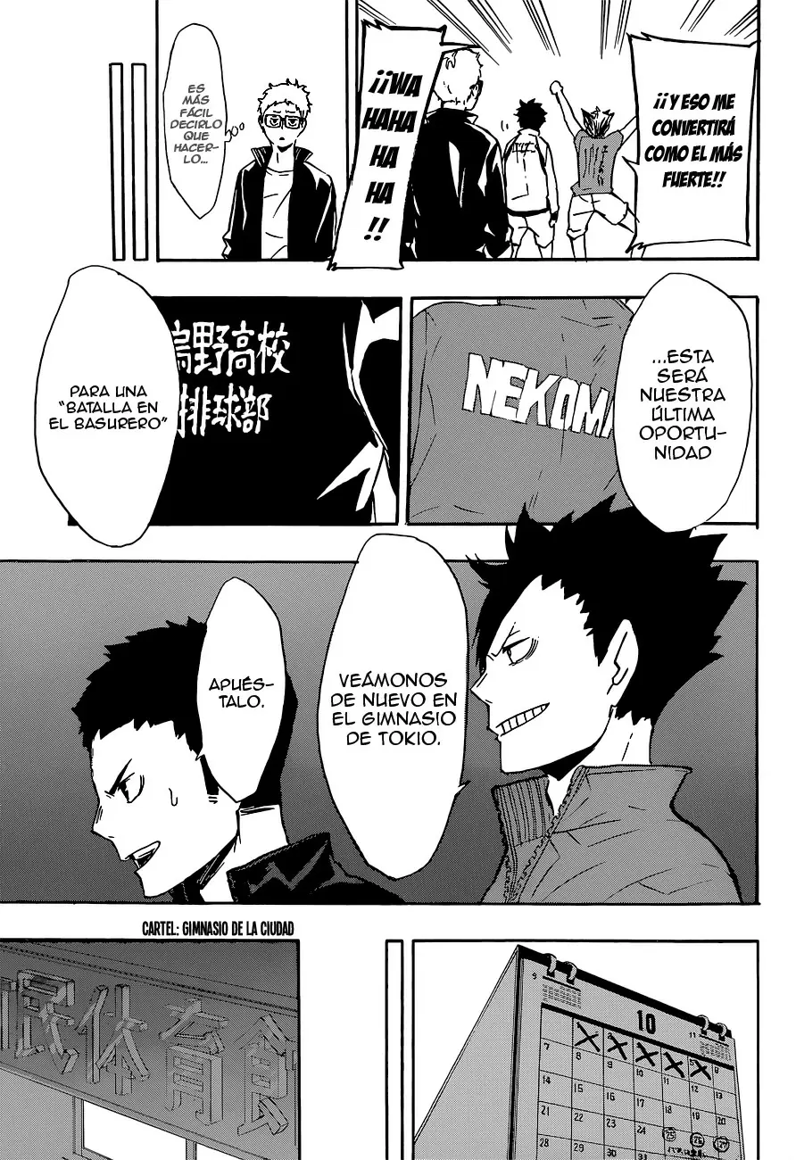 Haikyuu!! capítulo 107, página 17
