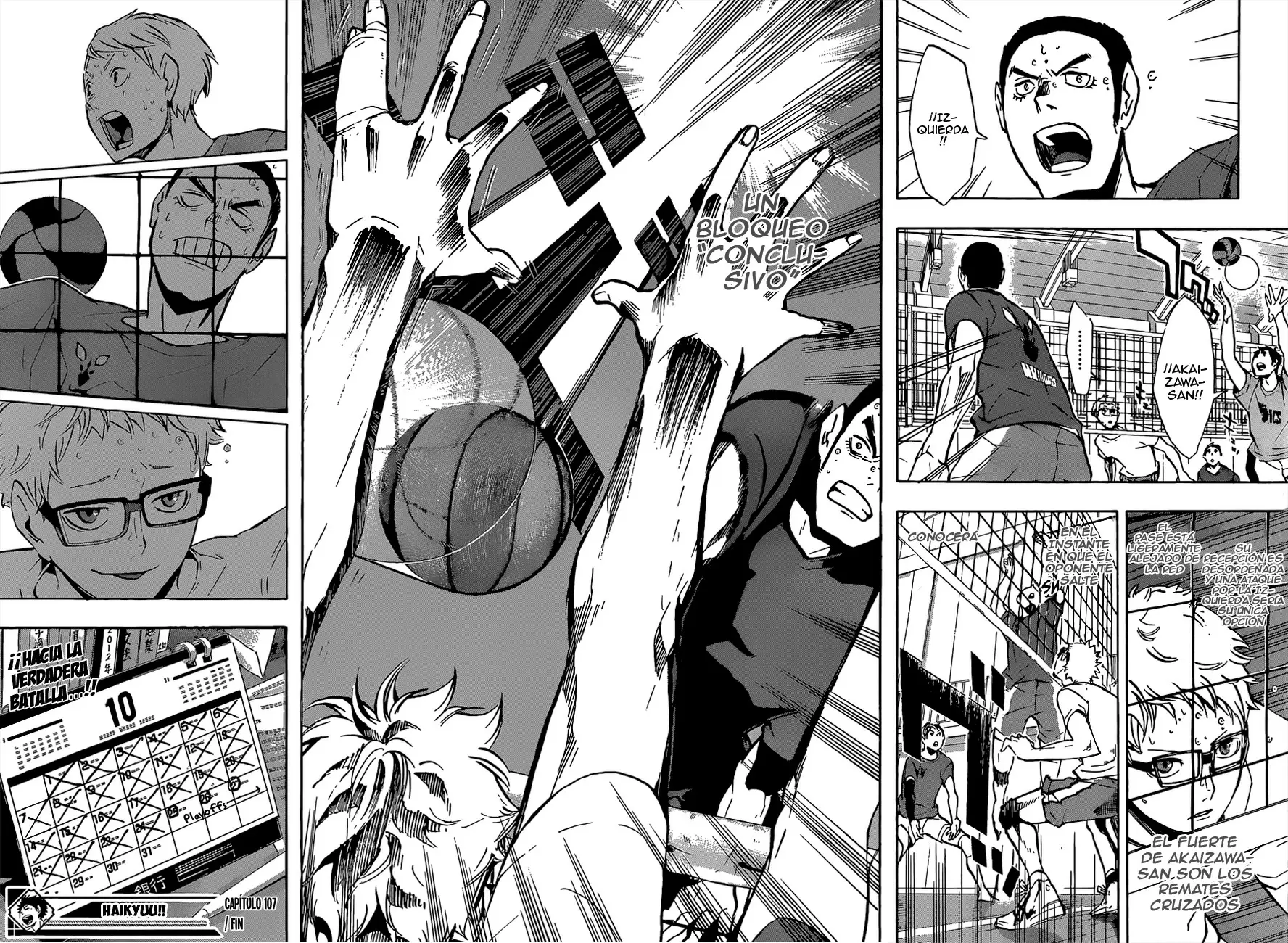 Haikyuu!! capítulo 107, página 18