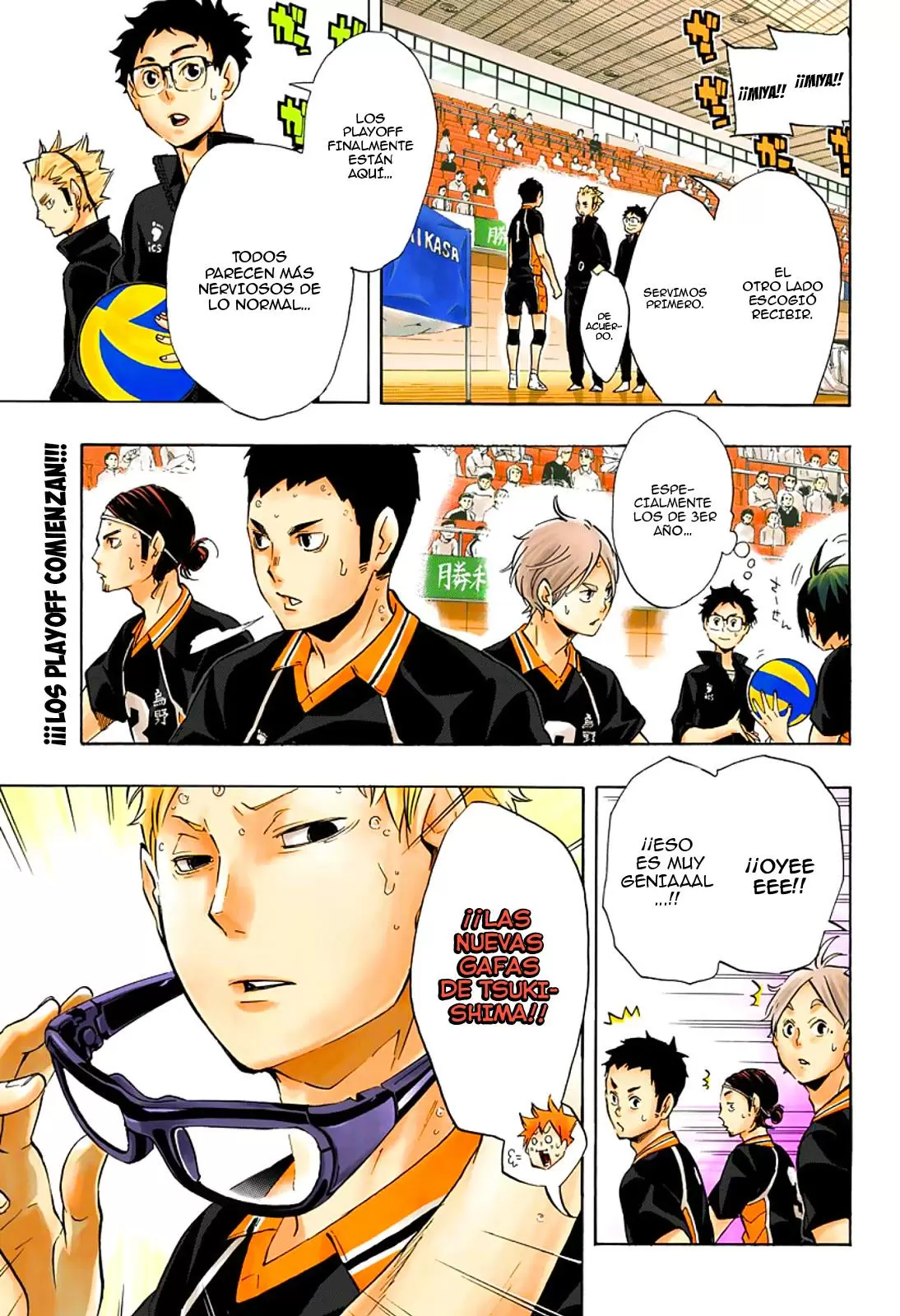 Haikyuu!! capítulo 109, página 3