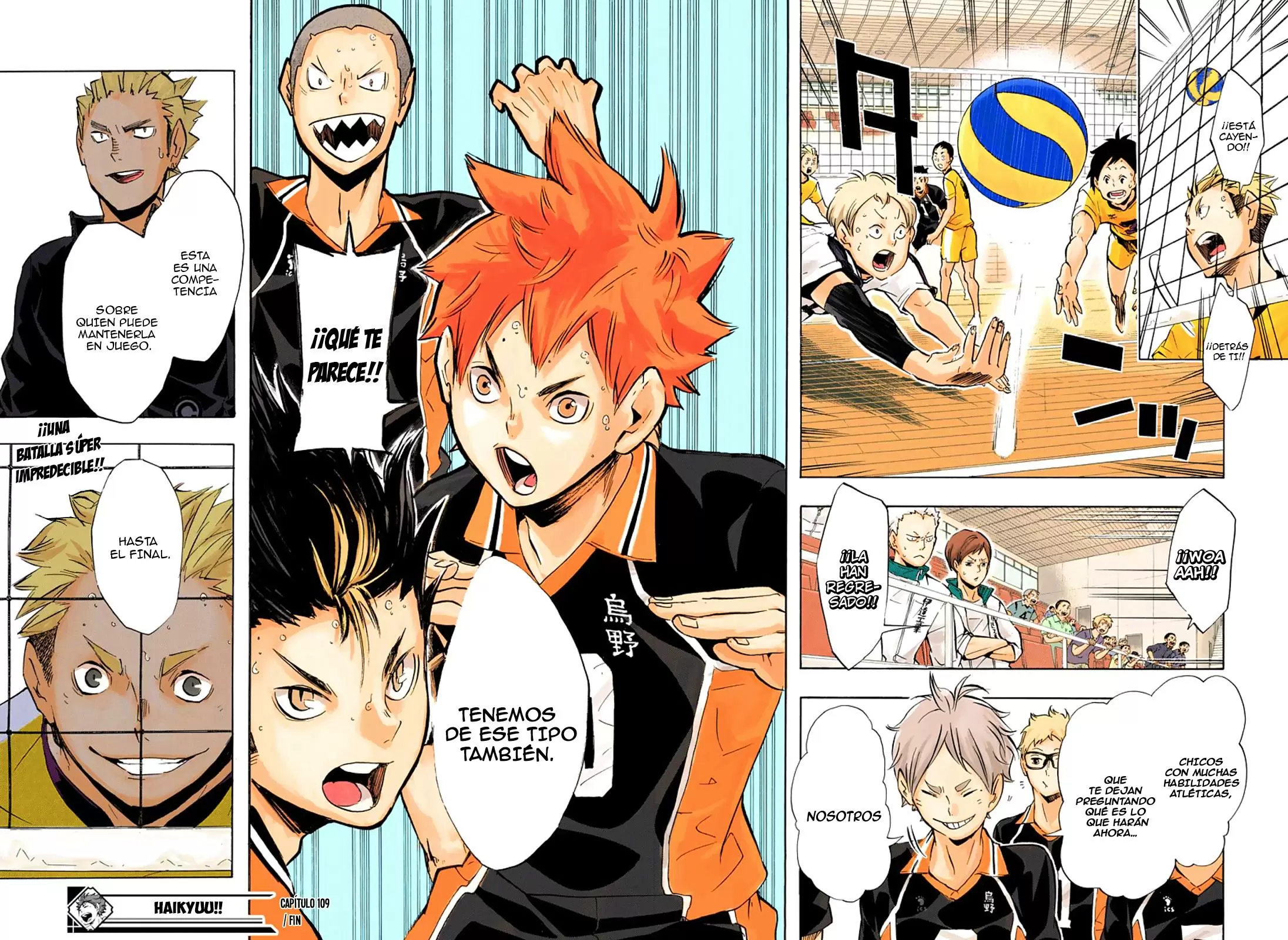 Haikyuu!! capítulo 109, página 19