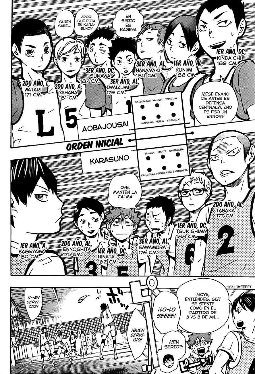 Haikyuu!! capítulo 11, página 14