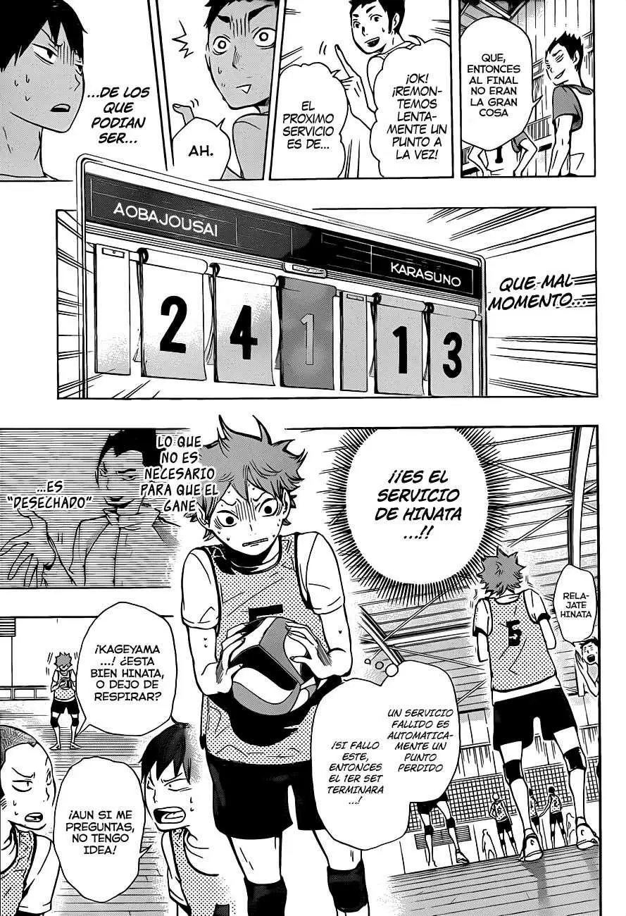 Haikyuu!! capítulo 11, página 17