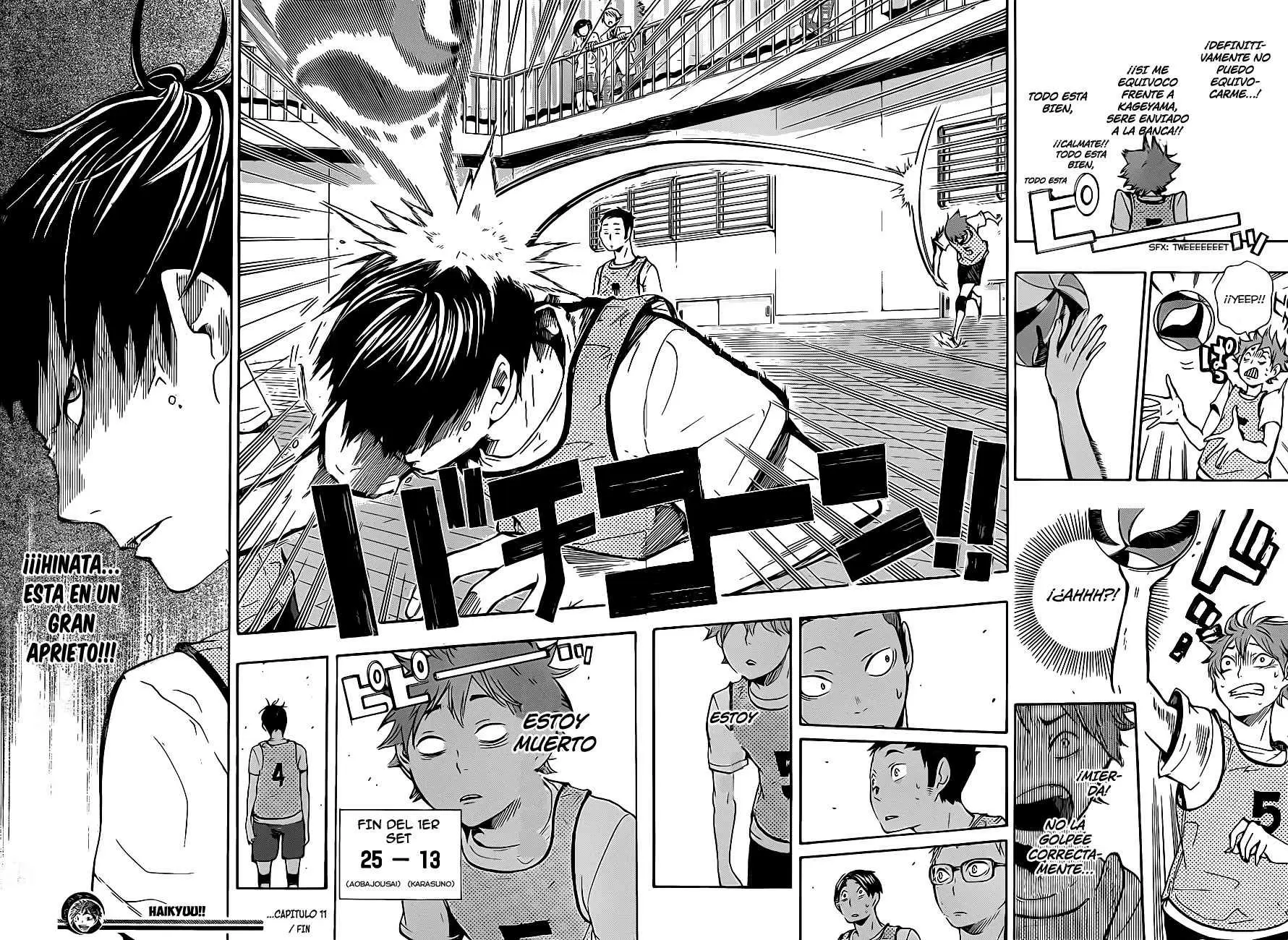Haikyuu!! capítulo 11, página 18