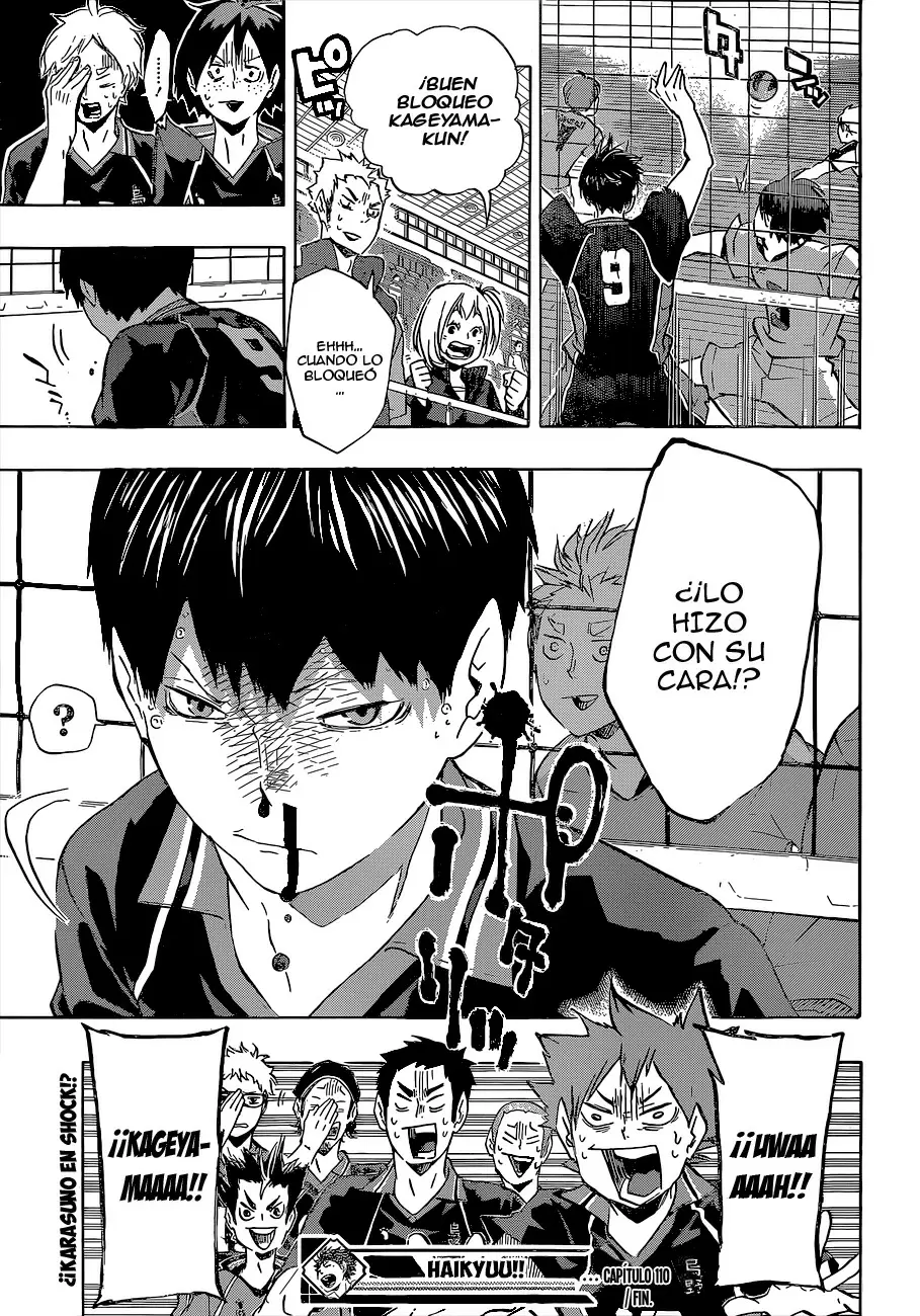 Haikyuu!! capítulo 110, página 19
