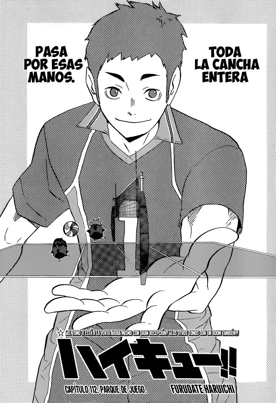Haikyuu!! capítulo 112, página 1