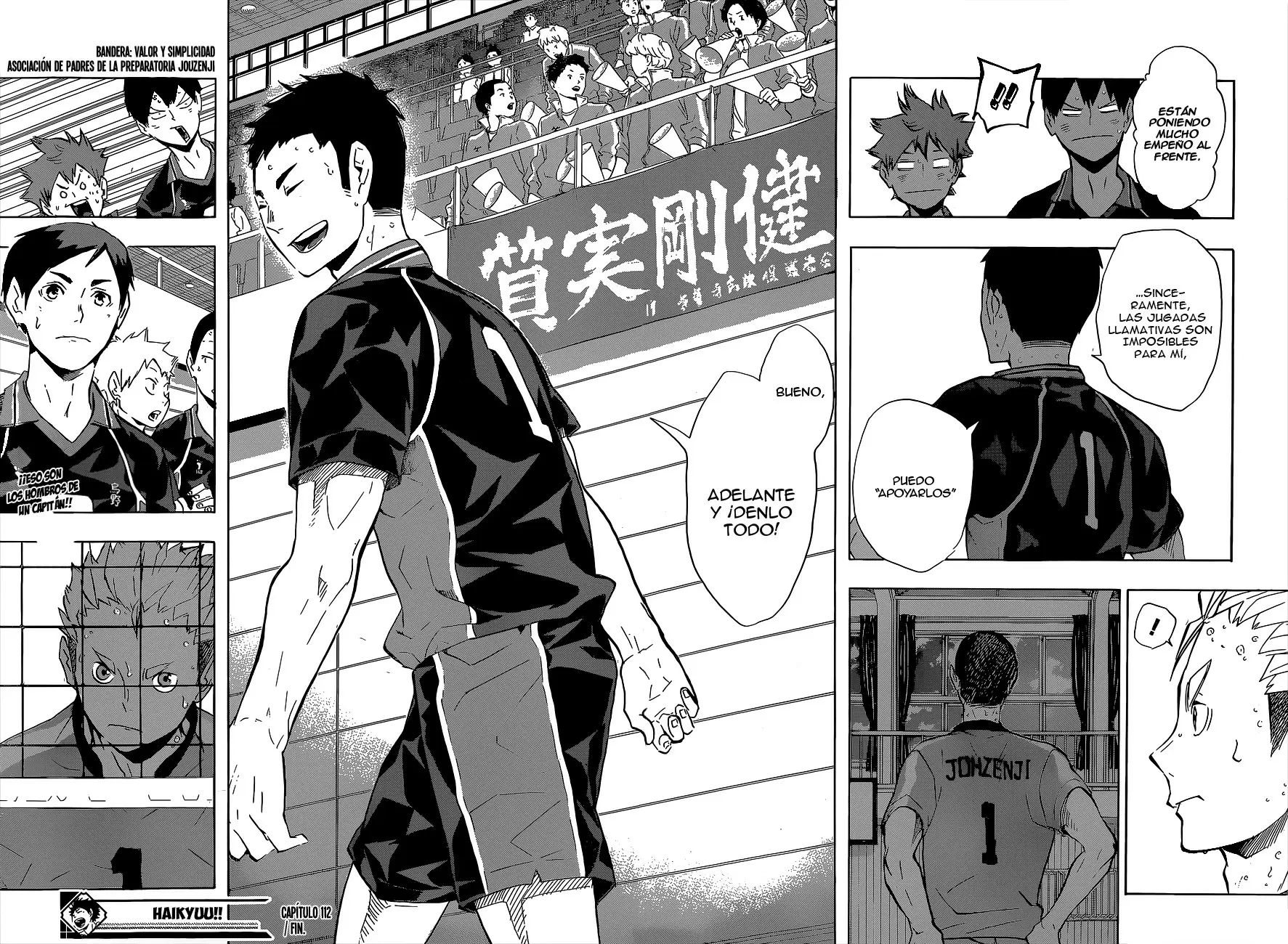 Haikyuu!! capítulo 112, página 18