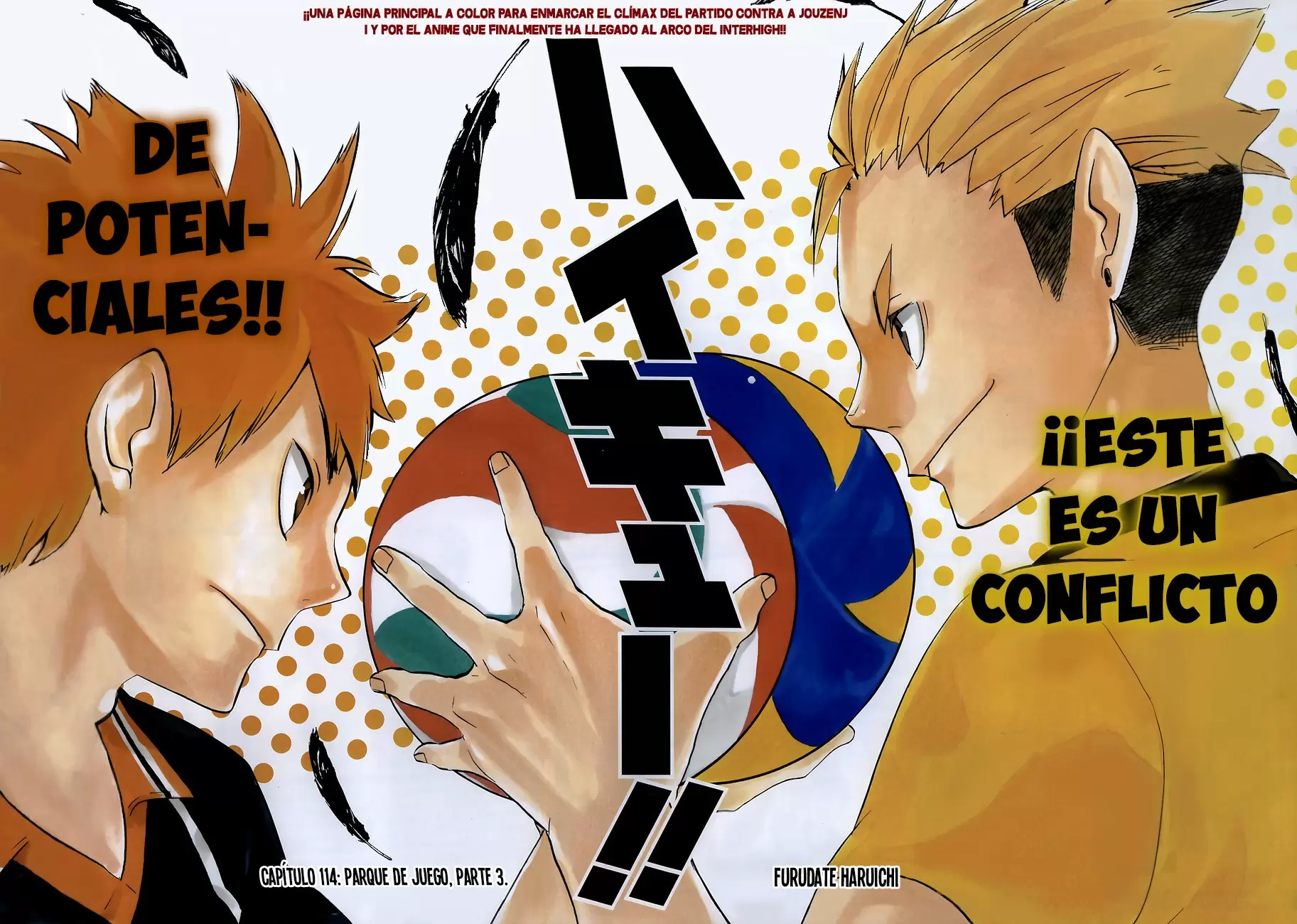 Haikyuu!! capítulo 114, página 1