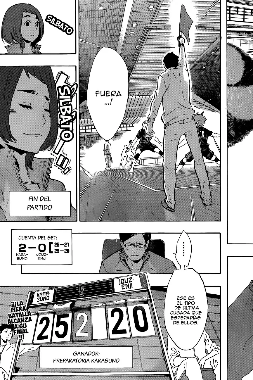 Haikyuu!! capítulo 114, página 20