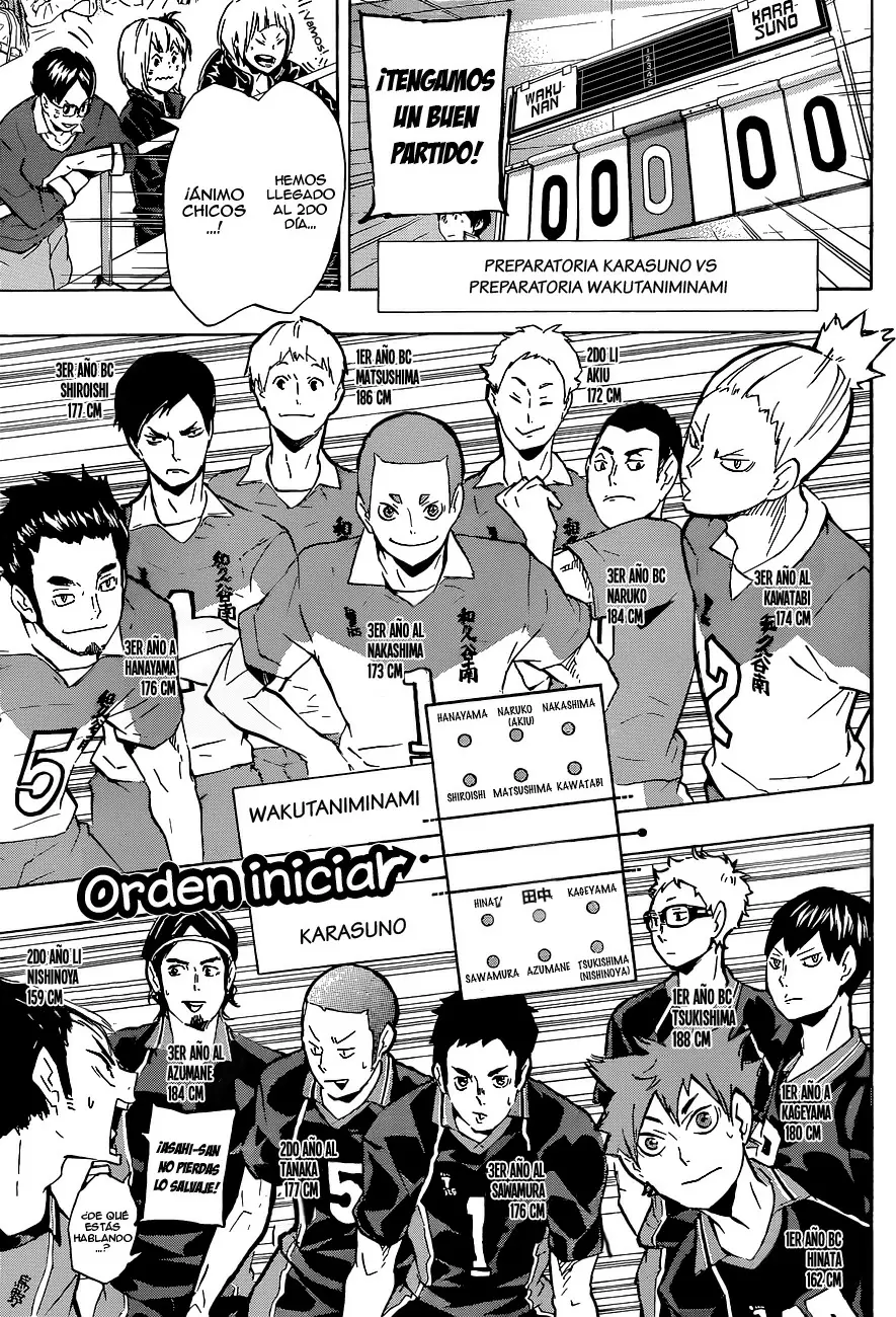 Haikyuu!! capítulo 116, página 5