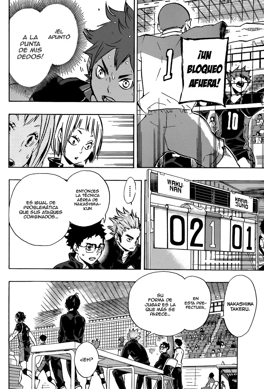 Haikyuu!! capítulo 116, página 18