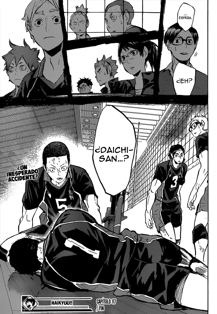 Haikyuu!! capítulo 117, página 19