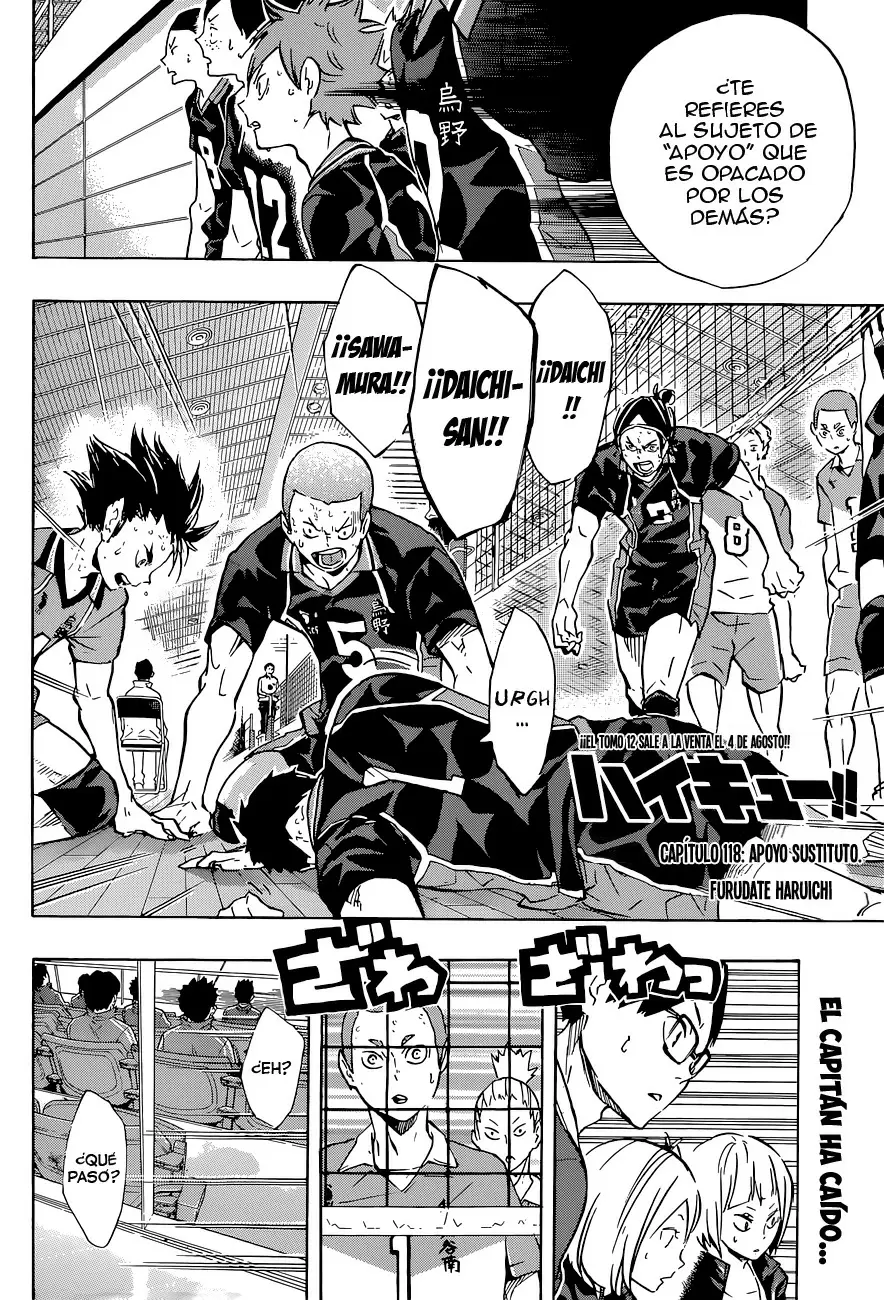 Haikyuu!! capítulo 118, página 7